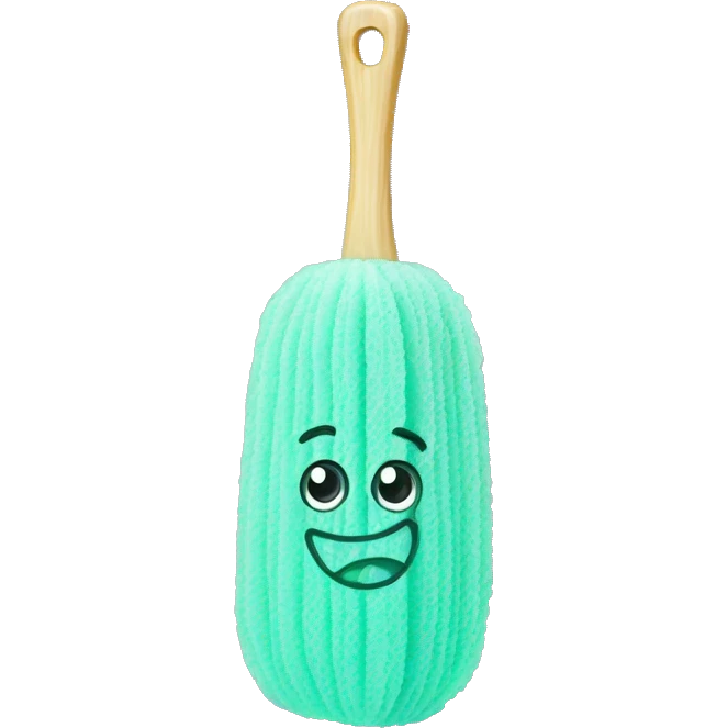 Synthetic loofah emoji