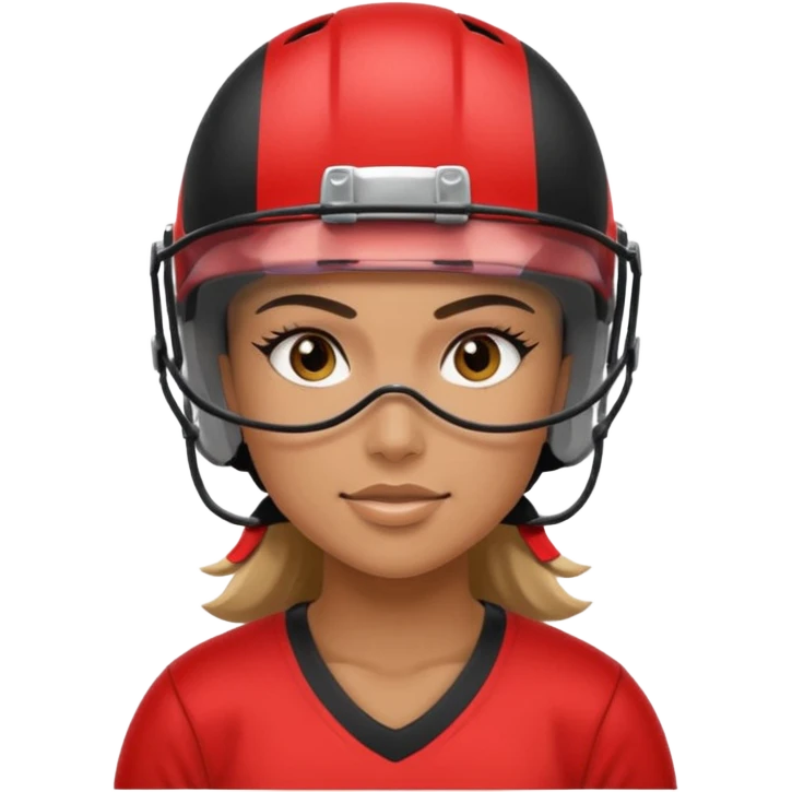 female football player emoji
