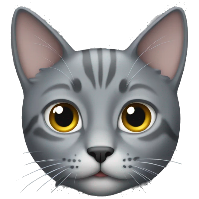 grey cat emoji  emoji