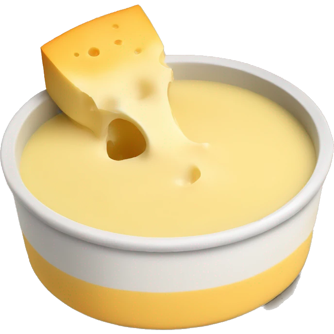 cheese fondue dip emoji