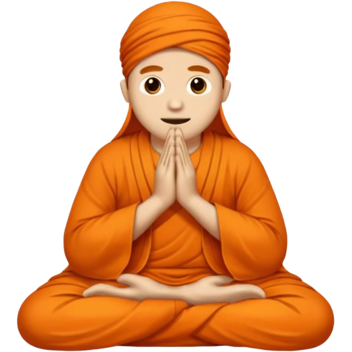 Buatkan emoticon siap pakai. Seseorang sedang sholat. emoji