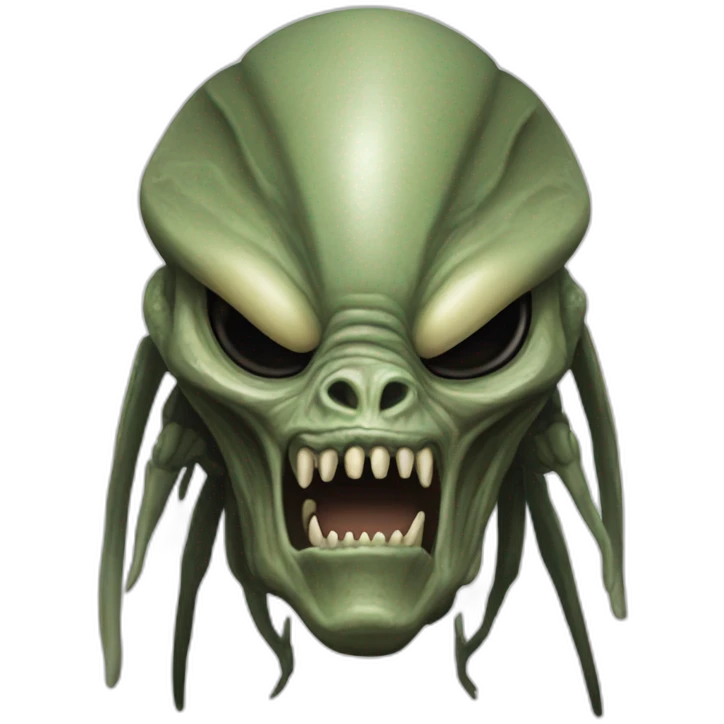 alien predator hybrid emoji