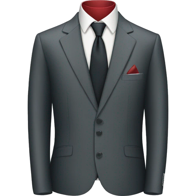 tailored suit emoji