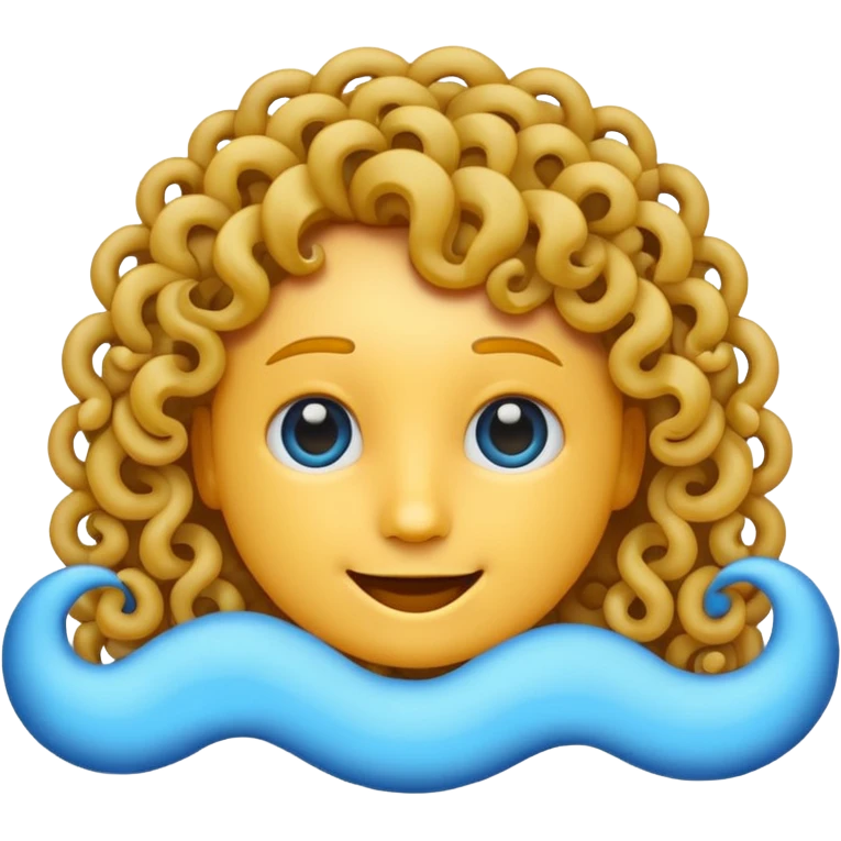 Skyblue color verified emoji with curly border  emoji