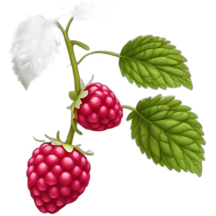 Raspberry emoji