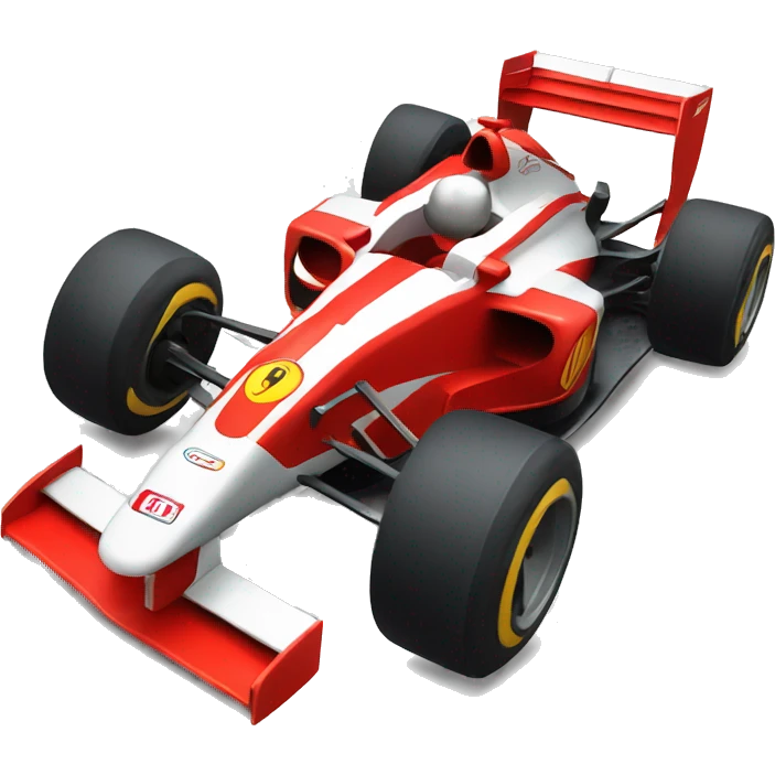 Red Formula 1 car emoji