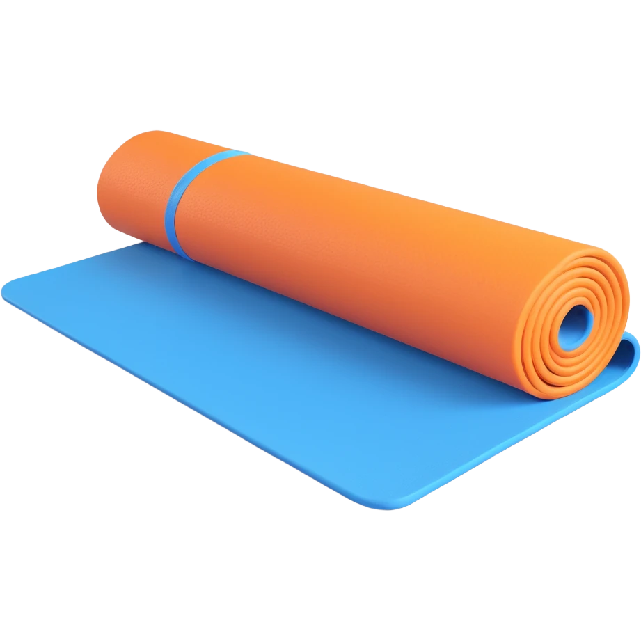 yoga mat emoji