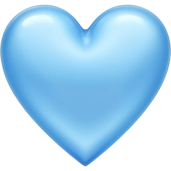 vintage drawn blue heart like cinderella style  emoji