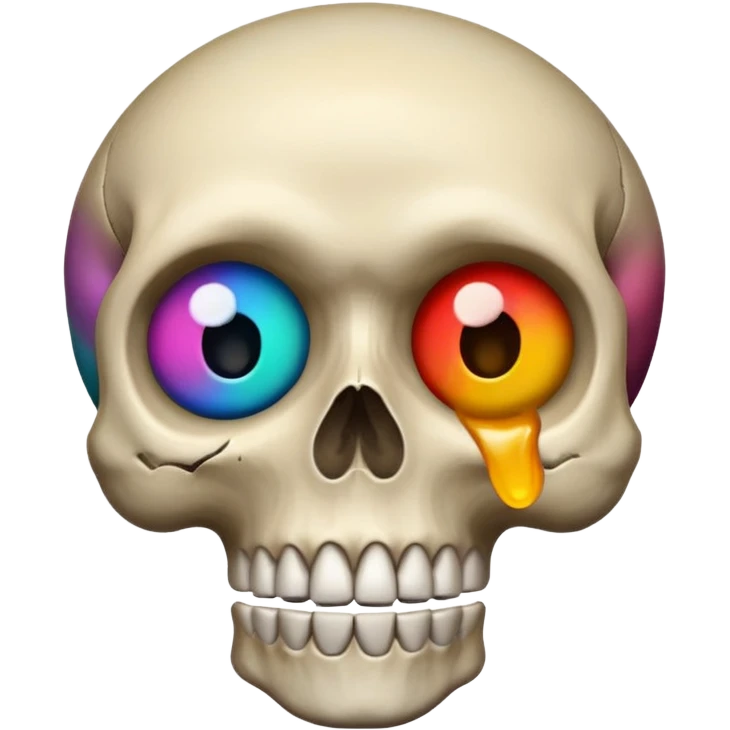 Mélange, c’est deux  emojis 😮💀 emoji