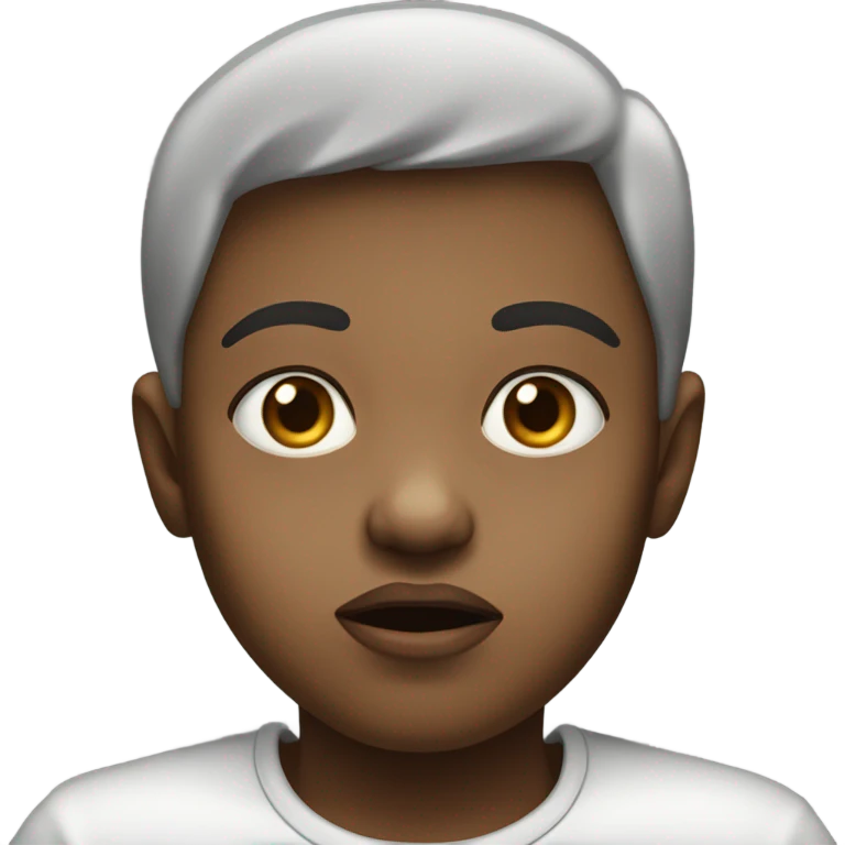 Hungry kid emoji
