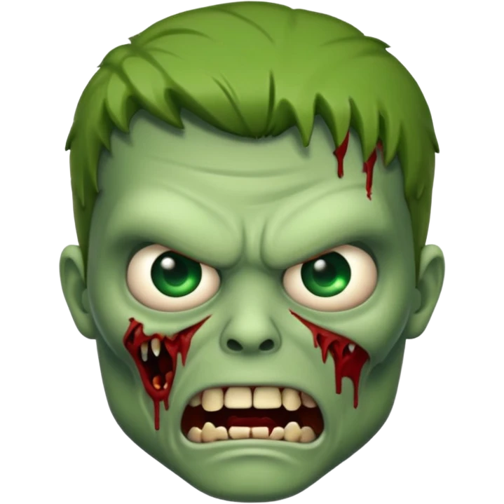 Zombie Memoji emoji