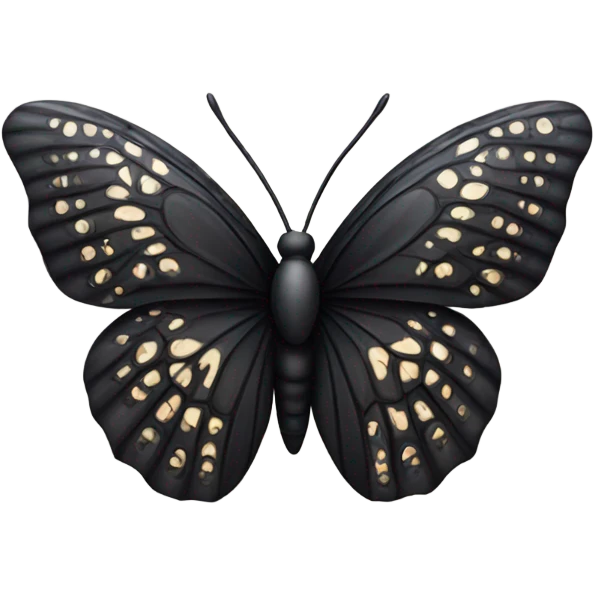 Black Butterfly emoji