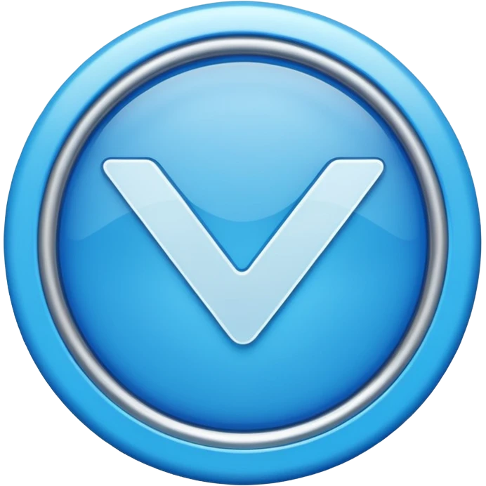 Blue verified tick emoji