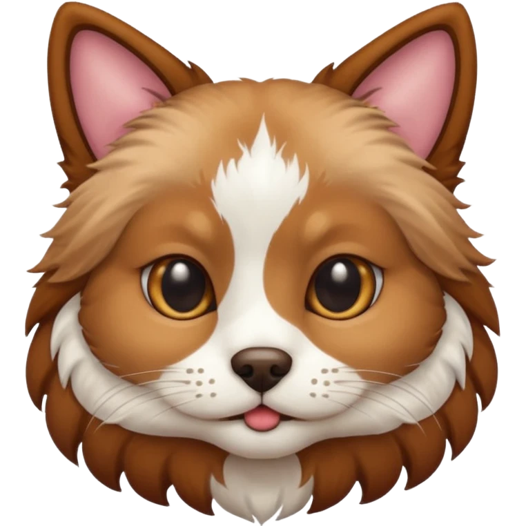 dog with cat face emoji