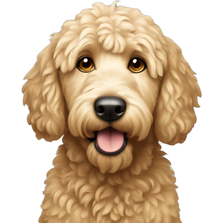 Golden doodle  emoji