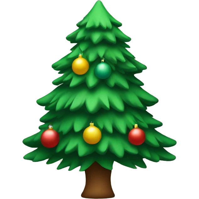 Christmas tree emoji