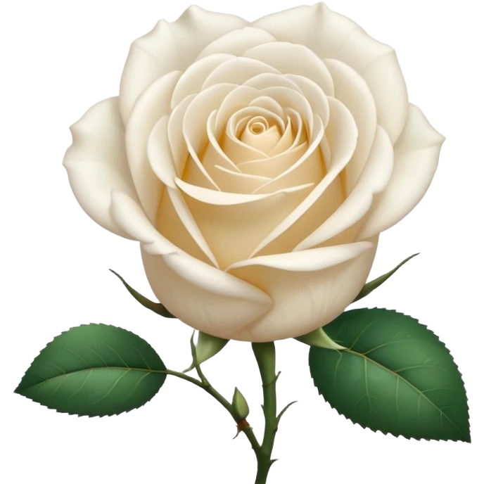 white rose emoji