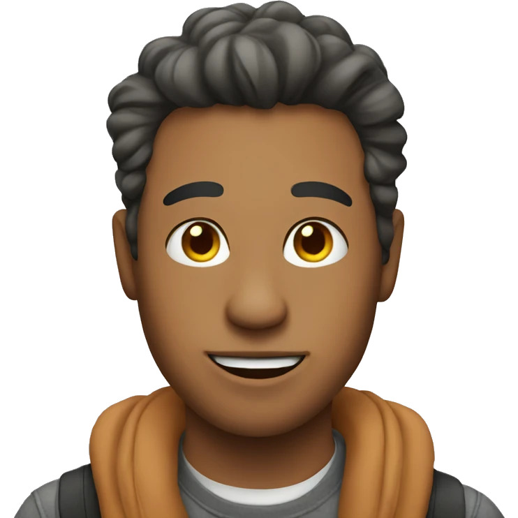 guy with a cat emoji