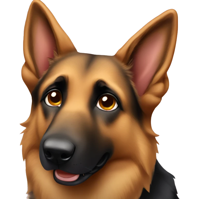 sable german shepherd dog  emoji