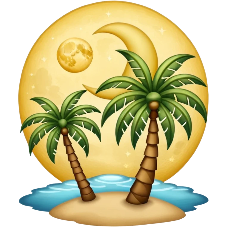 Palmetto Moon emoji