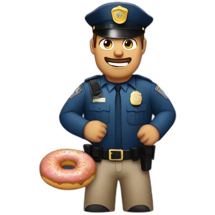 Donut-Cop emoji