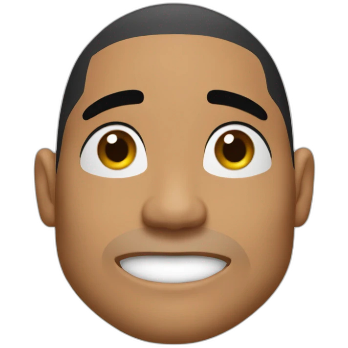 The rock eye brow raised  emoji