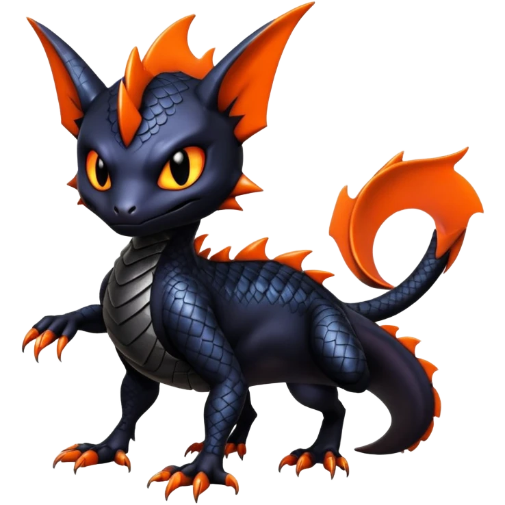 Shiny Epic Badass Gothic Noibat-Salandit-Litten-Hybrid emoji