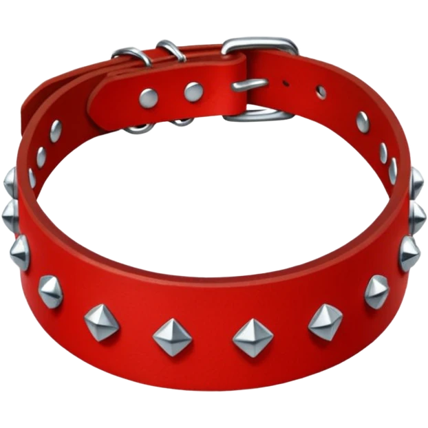 red collar emoji