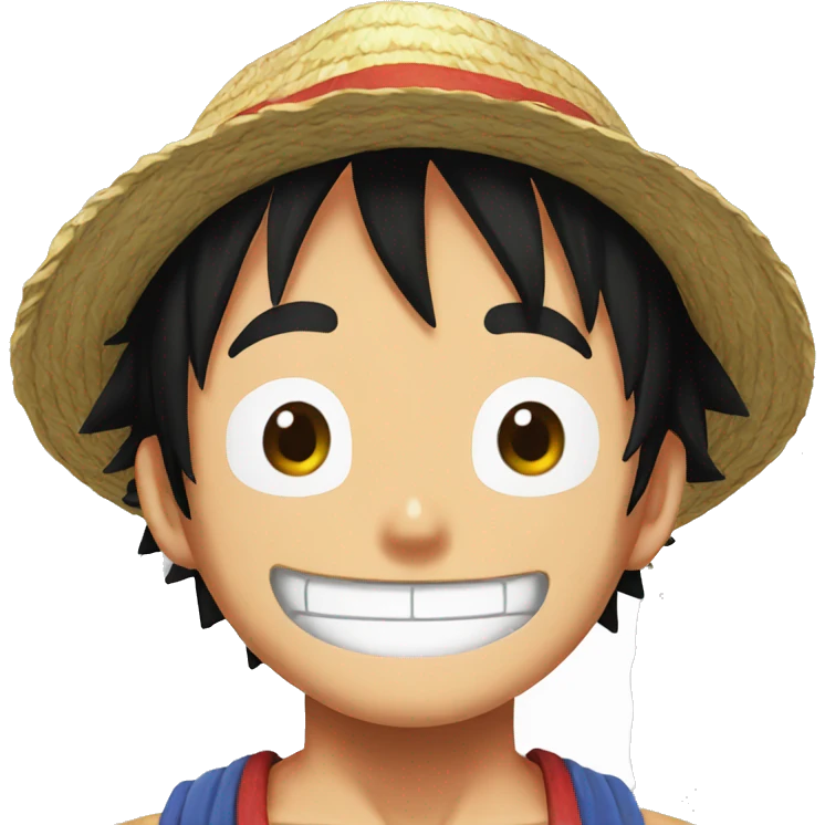 Luffy one piece emoji