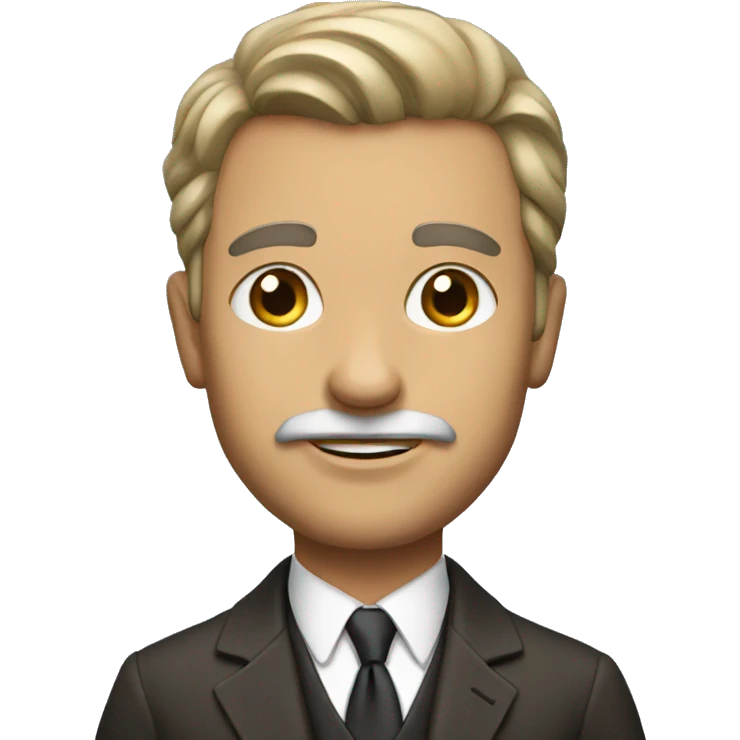Rich man emoji