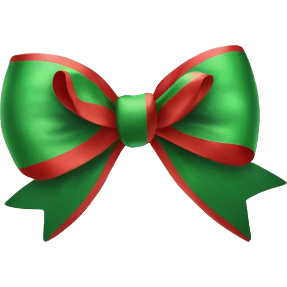 christmas bow  emoji