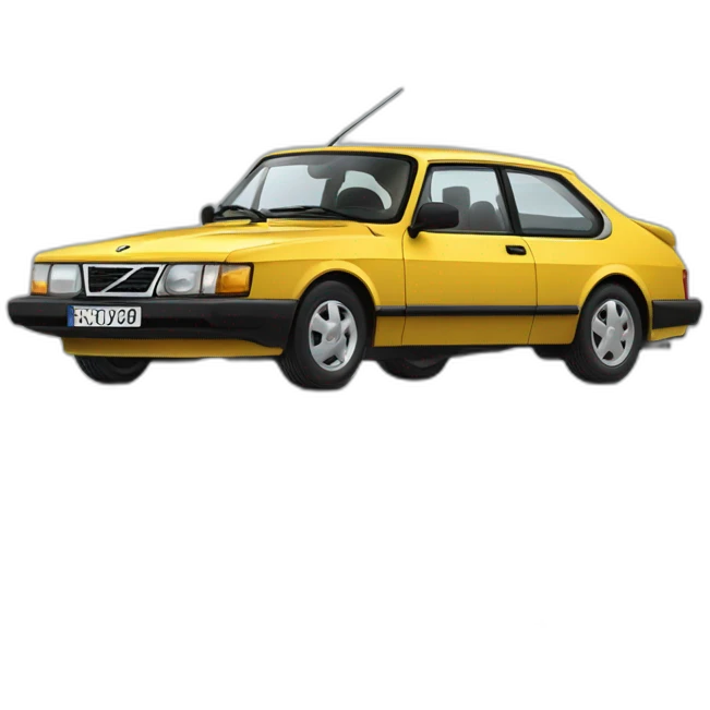 saab 900 turbo emoji