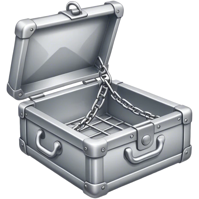Silver trap emoji