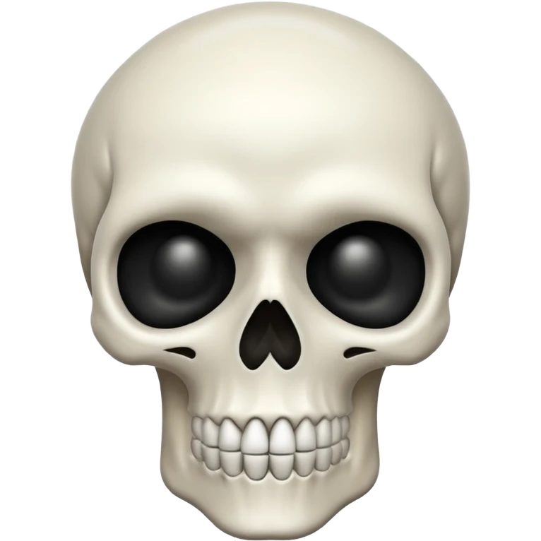 skull emoji with alternate expression emoji