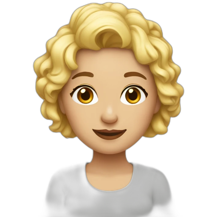 Nuryperez-rubia-occidental emoji
