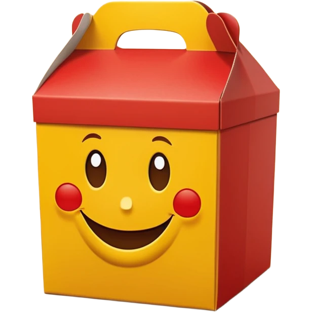 Caja feliz de magdonals emoji