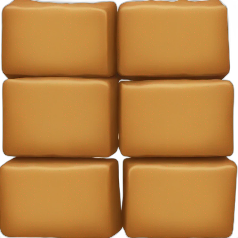 brown raw sugar bars emoji