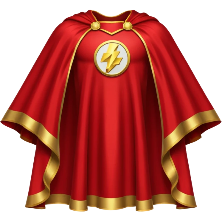 shazam's cape only emoji