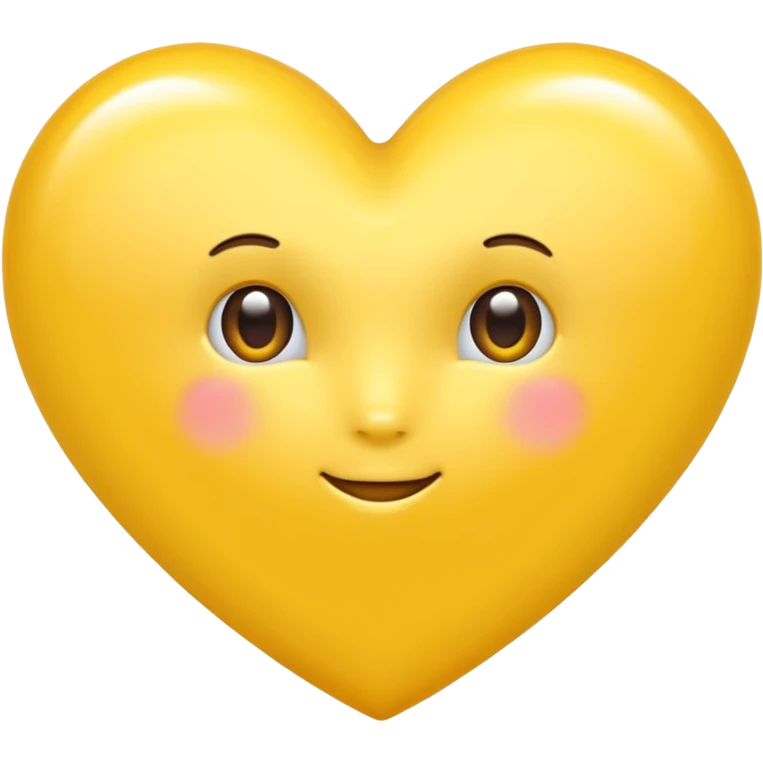 Rofl with Yellow heart emoji