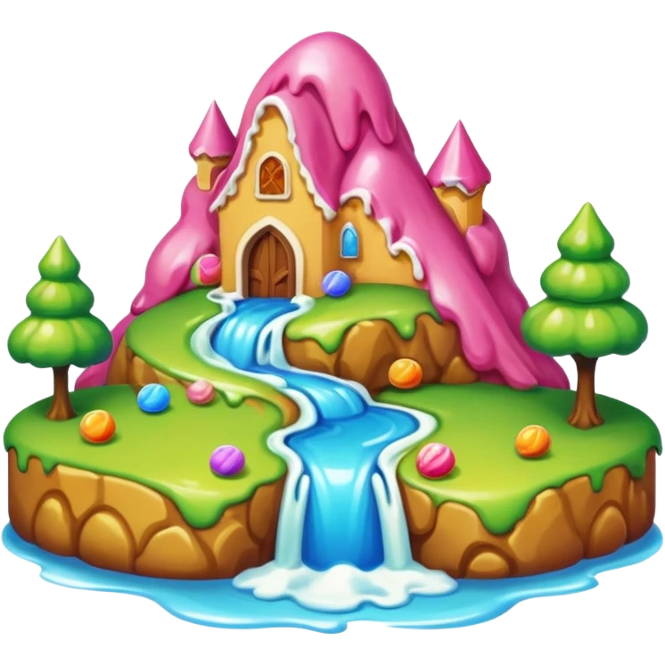melting candy renaissance landscape emoji
