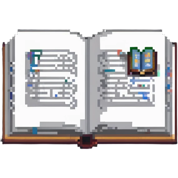 open book for students emoji