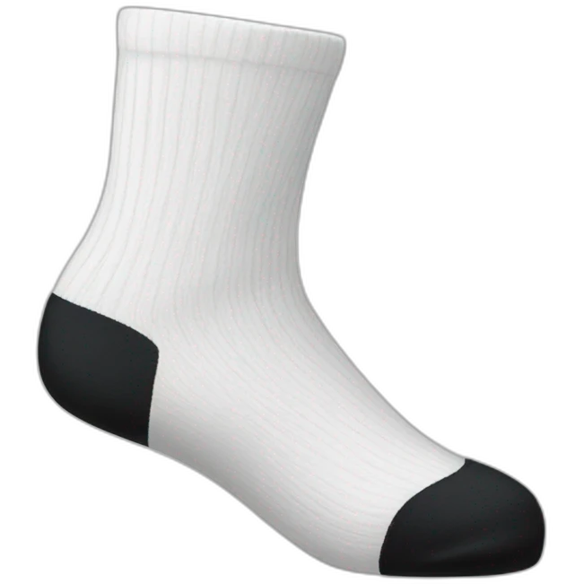 White socks  emoji