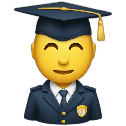 University uniform emoji