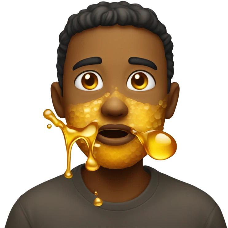 vomitting honey  emoji