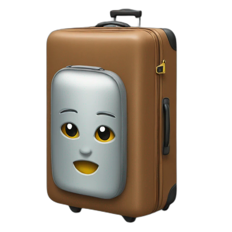 Supreme luggage emoji