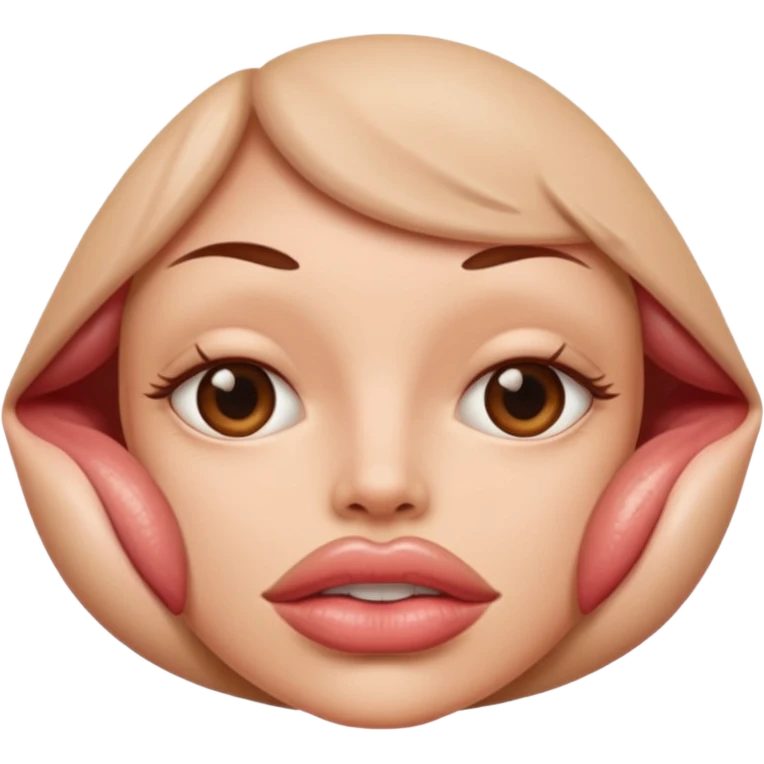 Female pussy emoji
