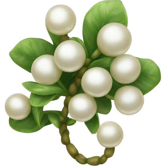 String of pearl plant emoji