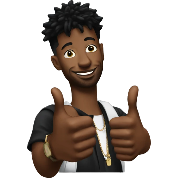 21 savage doing a thumbs up emoji