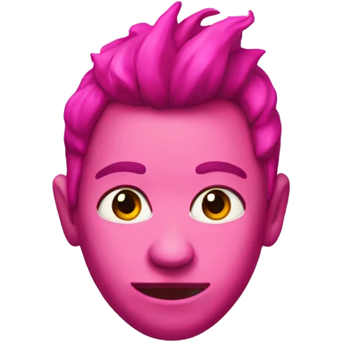 moño fucsia  emoji