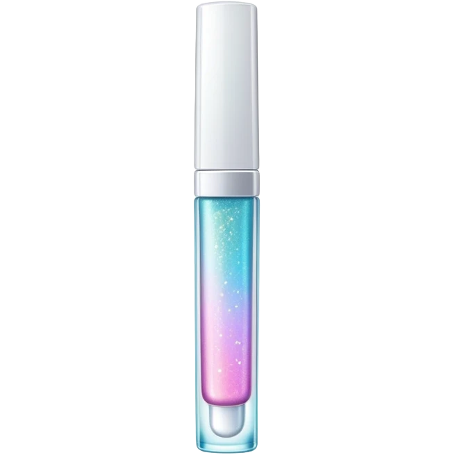 1990’s sparkly lip gloss tube emoji
